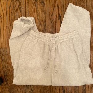 topshop grey sweatpants